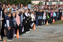 Линейка в начальной школе